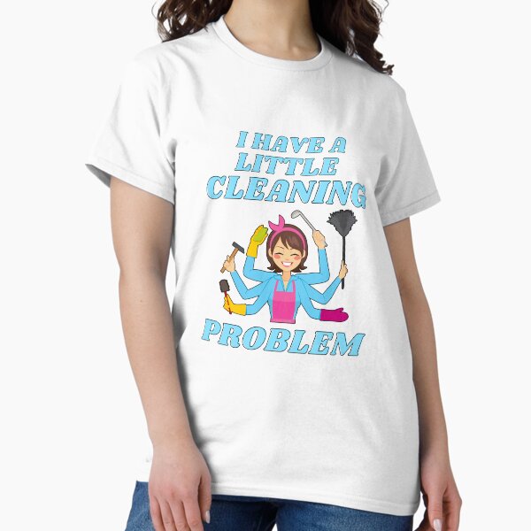 Item preview, Little Cleaning Problem Busy Mom Housework Fun designed and sold by SavvyCleaner.