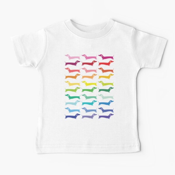 Item preview, Colorful Dachshund Rainbow Doxie designed and sold by ScarletCrownArt.