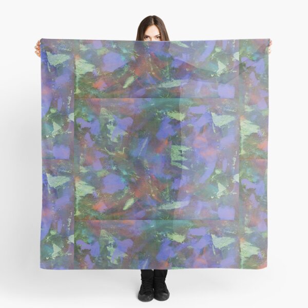 Blue Abstractions Scarf