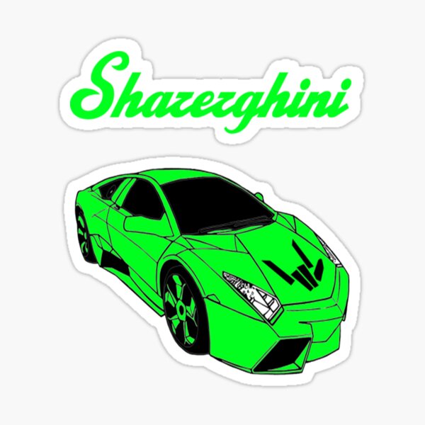 Aperçu de l'œuvre vert sharerghini créée et vendue par NicaleKidmam.