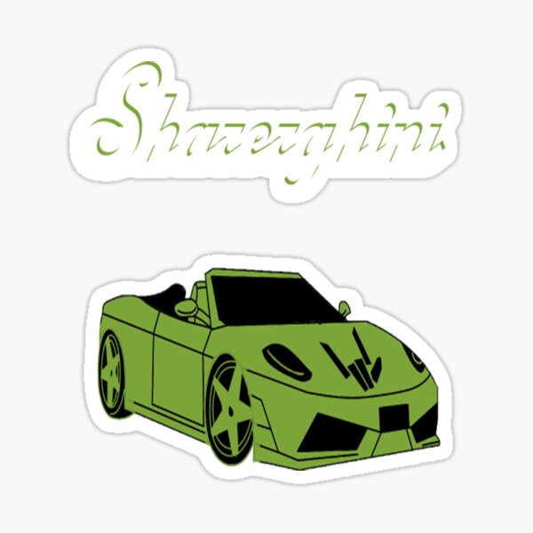 Aperçu de l'œuvre sharerghini merch créée et vendue par NicaleKidmam.
