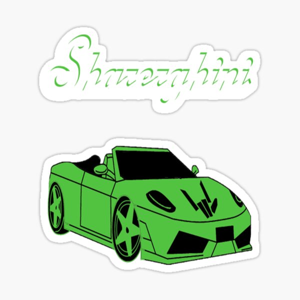 Aperçu de l'œuvre sharerghini Merch créée et vendue par NicaleKidmam.