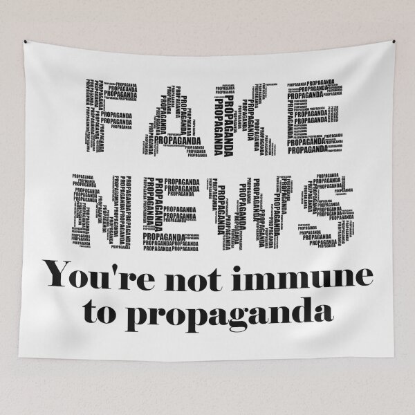 Item preview, You're not immune to propaganda designed and sold by DarkHumorstore.
