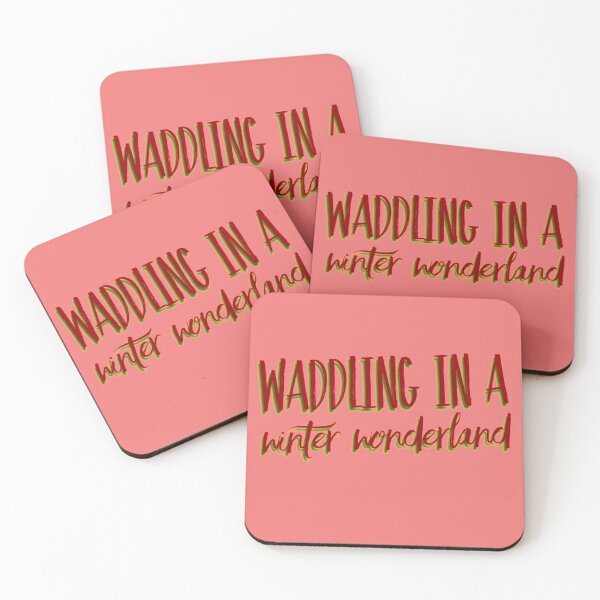 Item preview, Waddling In A Winter Wonderland - Red designed and sold by DF3.