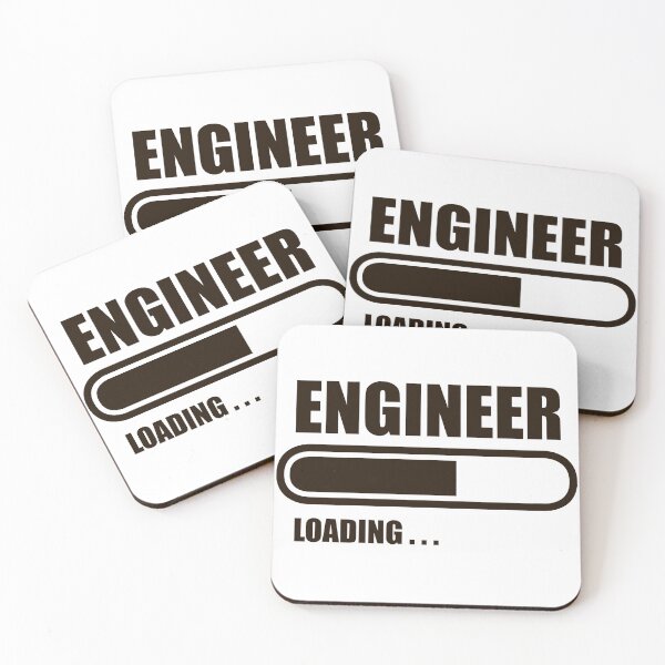 Item preview, Engineer Loading. Funny gift for engineers designed and sold by Scrt2.