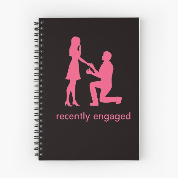 Item preview, Recently Engaged designed and sold by The Masked Designer.