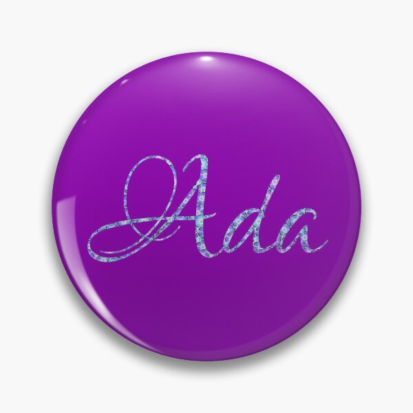 Item preview, ADA NAME / Purple designed and sold by LizBanegasArt.