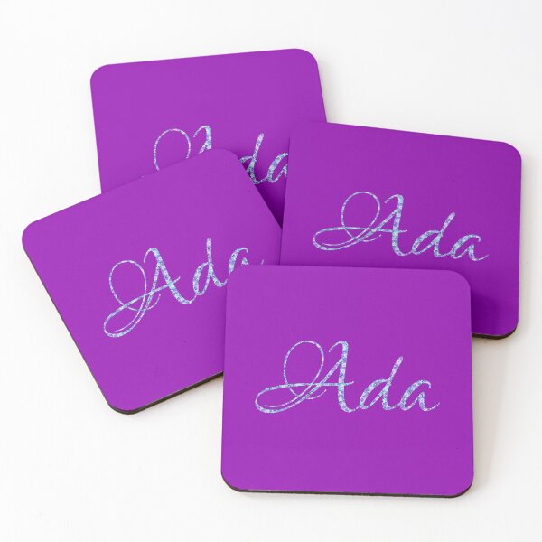 Item preview, ADA NAME / Purple designed and sold by LizBanegasArt.