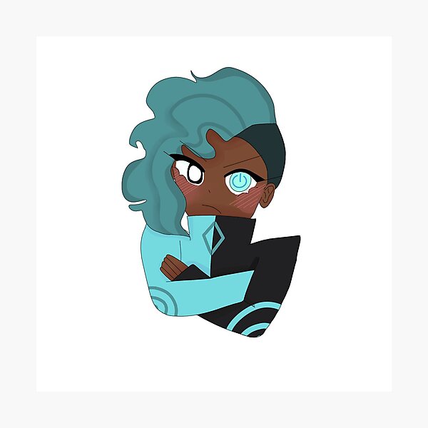 Item preview, Futuristic girl designed and sold by nubaarts.