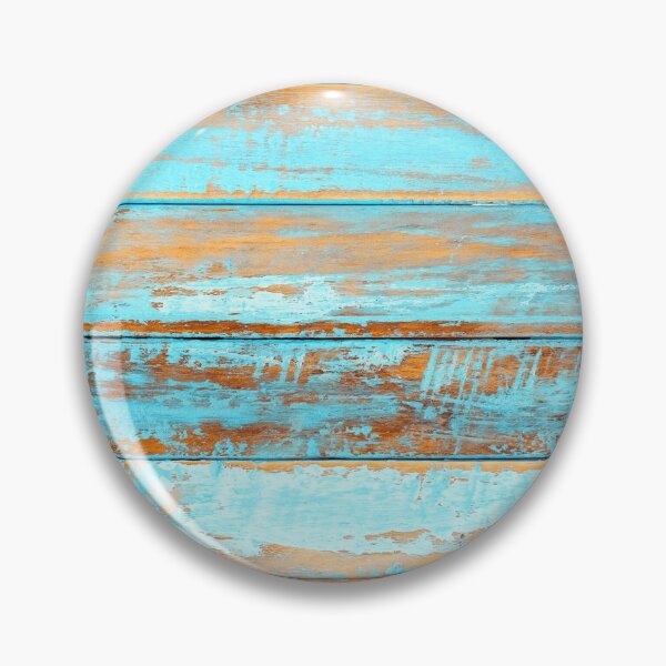 Item preview, Turquoise peeling paint on wood. designed and sold by silviasunflower.