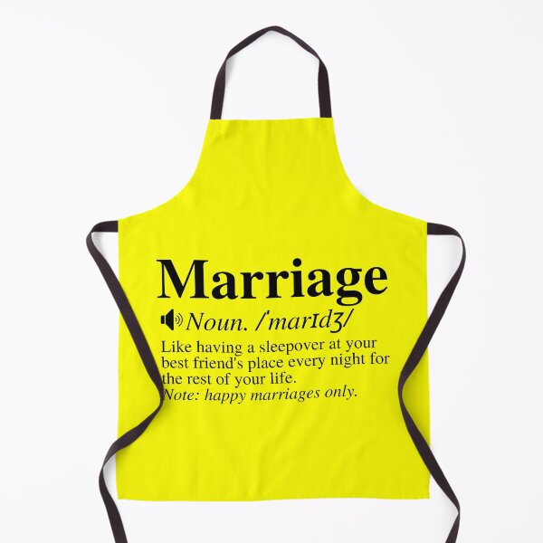 Item preview, Marriage: Like Having A Sleepover At Your Best Friend's Place Every Night For The Rest Of Your Life. Note: Happy Marriages Only. Funny Marriage Definition. designed and sold by mind-illusions.