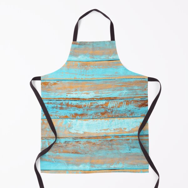 Item preview, Turquoise peeling paint on wood. designed and sold by silviasunflower.
