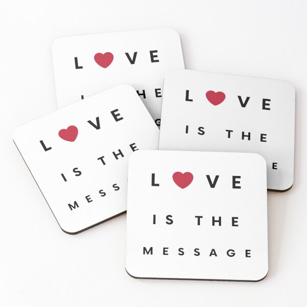Item preview, Love is the message designed and sold by Six Deers.