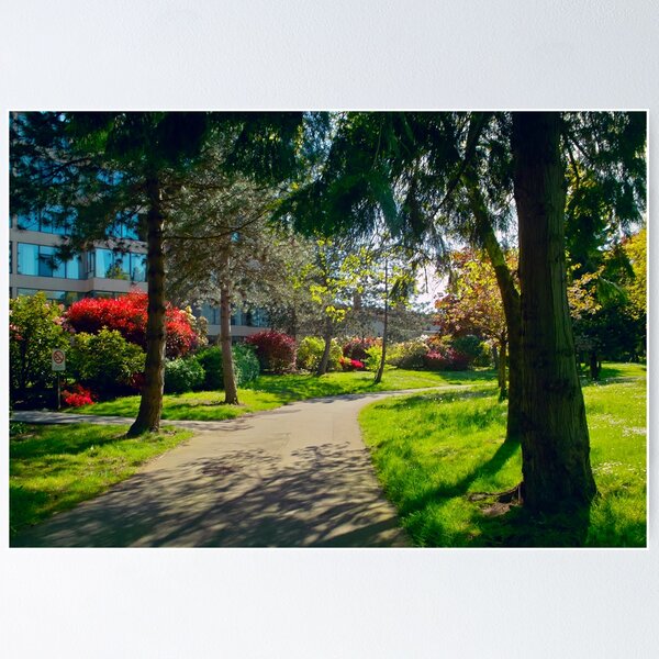 Aperçu de l'œuvre Springtime in the Arbutus Village créée et vendue par Priscilla Turner.