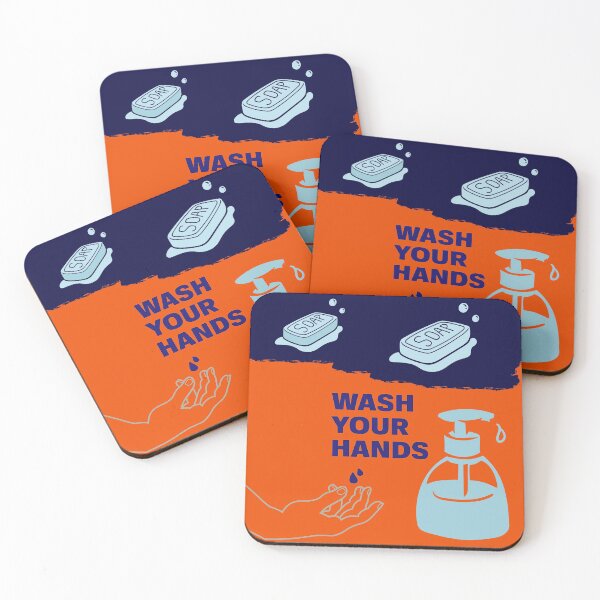 Item preview, Wash Your Hands Poster designed and sold by Swooncake Press.