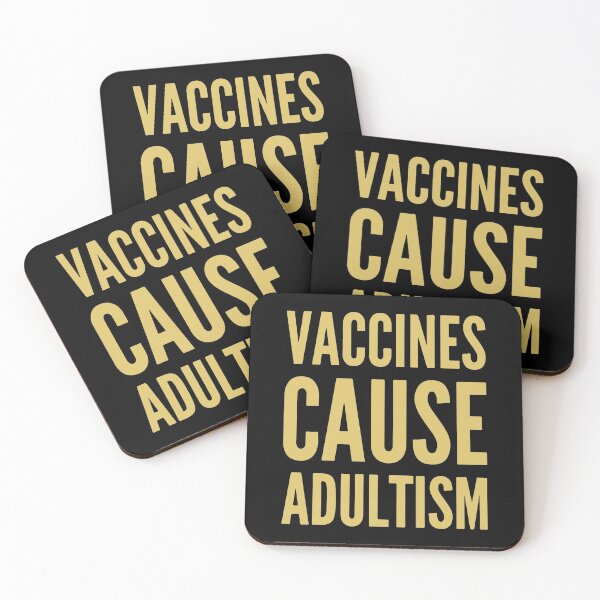 Item preview, Vaccines Cause Adultism designed and sold by Sinfamous.