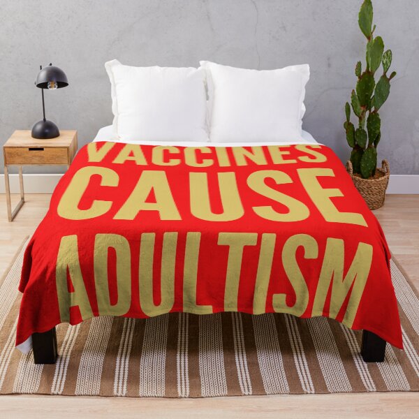 Item preview, Vaccines Cause Adultism designed and sold by Sinfamous.