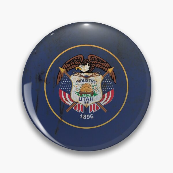 Item preview, Utah Flag Grunge Grunge designed and sold by TRowanDesign.