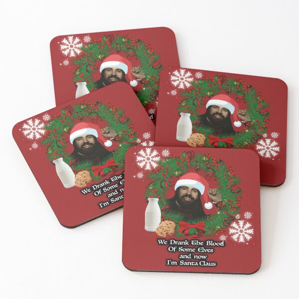 Item preview, We Drank the Blood of some Elves and now I’m Santa Claus - What We Do In the Shadows Christmas designed and sold by LilGizmo-Gigi.