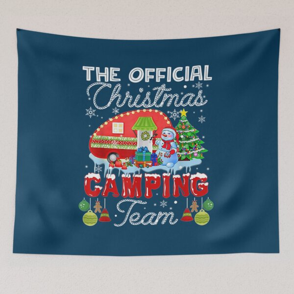 Item preview, Official Christmas Camping Team  designed and sold by GeniusDesignArt.