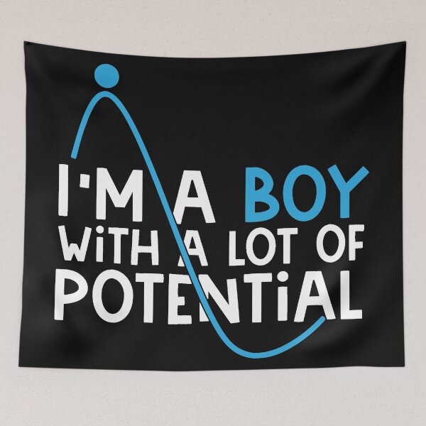 Item preview, I am a boy with a lot of potential designed and sold by Astralia.