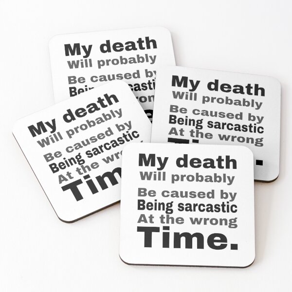 Item preview, Sarcasm  designed and sold by ArtByMal.