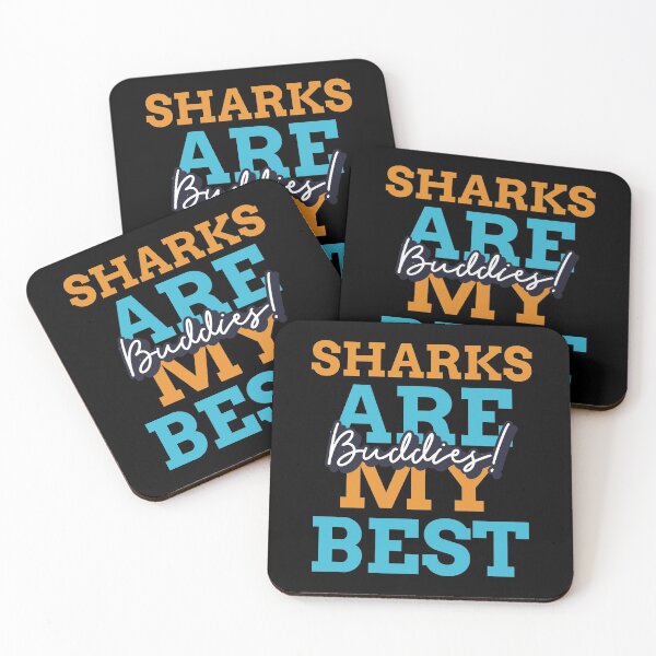 Item preview, Sharks are my best buddies designed and sold by Belcibol.