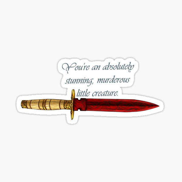 Bloodstone Dagger Sticker