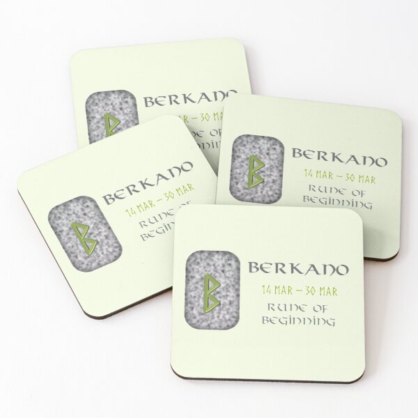 Item preview, Berkano Rune of Beginning designed and sold by Prints4Pagans.