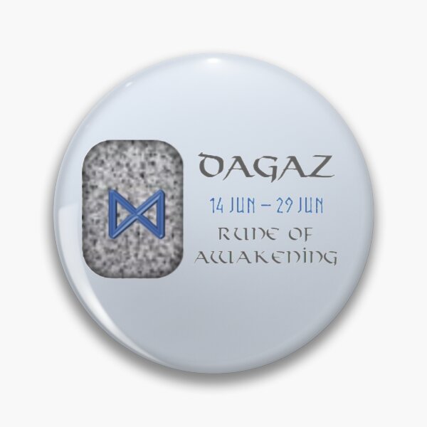 Artikelvorschau, Dagaz Rune des Erwachens entworfen und verkauft von Prints4Pagans.