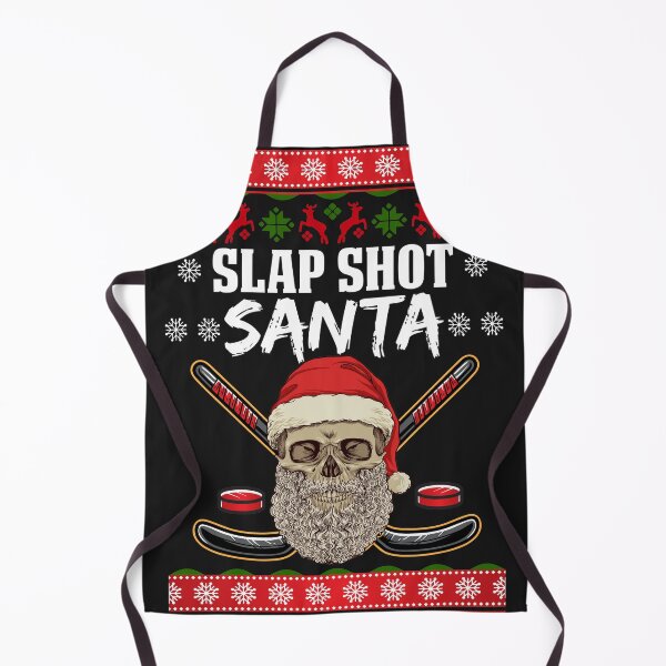 Item preview, Slap Shot Santa Hockey Ugly Christmas Design designed and sold by 4Craig.