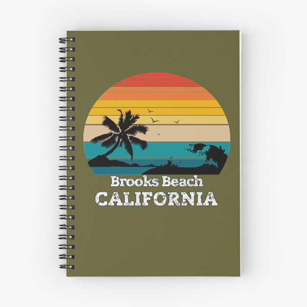 Item preview, Brooks Beach CALIFORNIA designed and sold by EmeraldBeans.