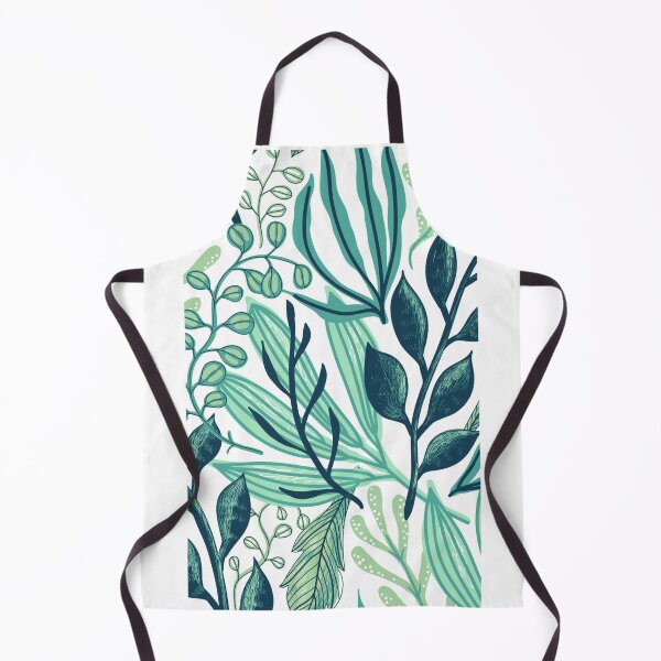 Item preview, Green plant pattern printed designed and sold by Rajzone.