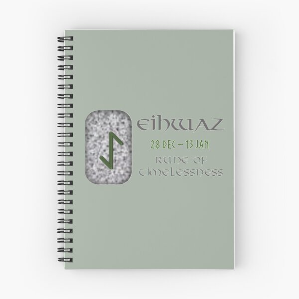 Item preview, Eihwaz Rune of Timelessness designed and sold by Prints4Pagans.