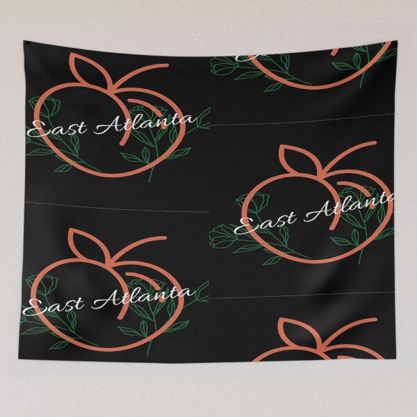 Item preview, East Atlanta Peach and Roses designed and sold by chaze-cha.
