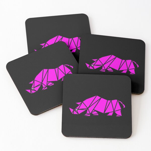 Item preview, geometric rhino designed and sold by the Zarock Shop.