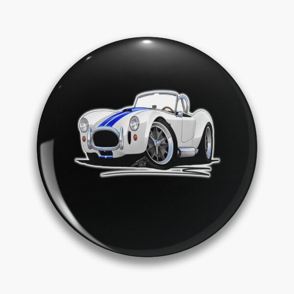 Item preview, AC Cobra White (Stripes) designed and sold by Onebistoer.