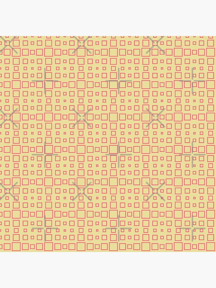 Thumbnail 3 of 3, Pin, Square patterns designed and sold by Patternsonly.
