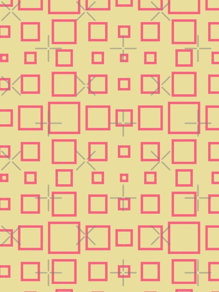 Thumbnail 4 of 4, iPhone Case, Square patterns designed and sold by Patternsonly.