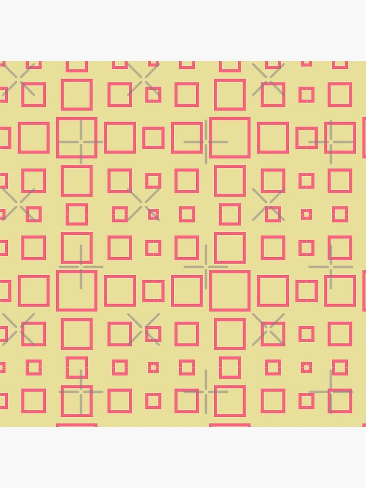Thumbnail 2 of 2, Tote Bag, Square patterns designed and sold by Patternsonly.