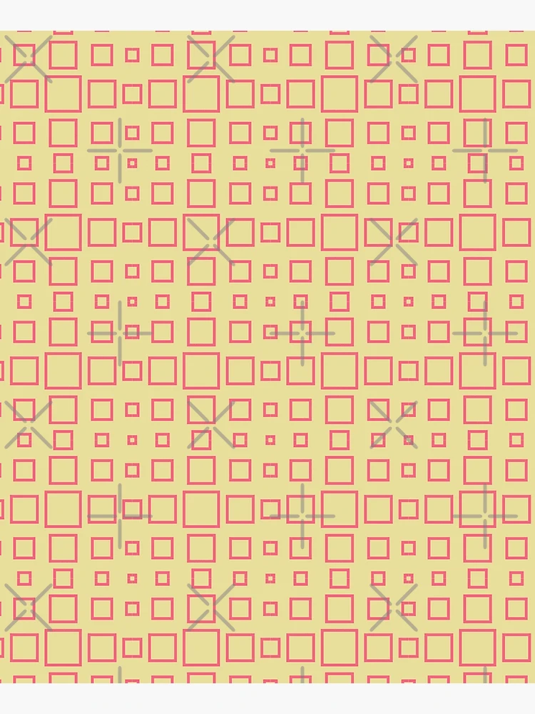 Thumbnail 6 of 6, Apron, Square patterns designed and sold by Patternsonly.