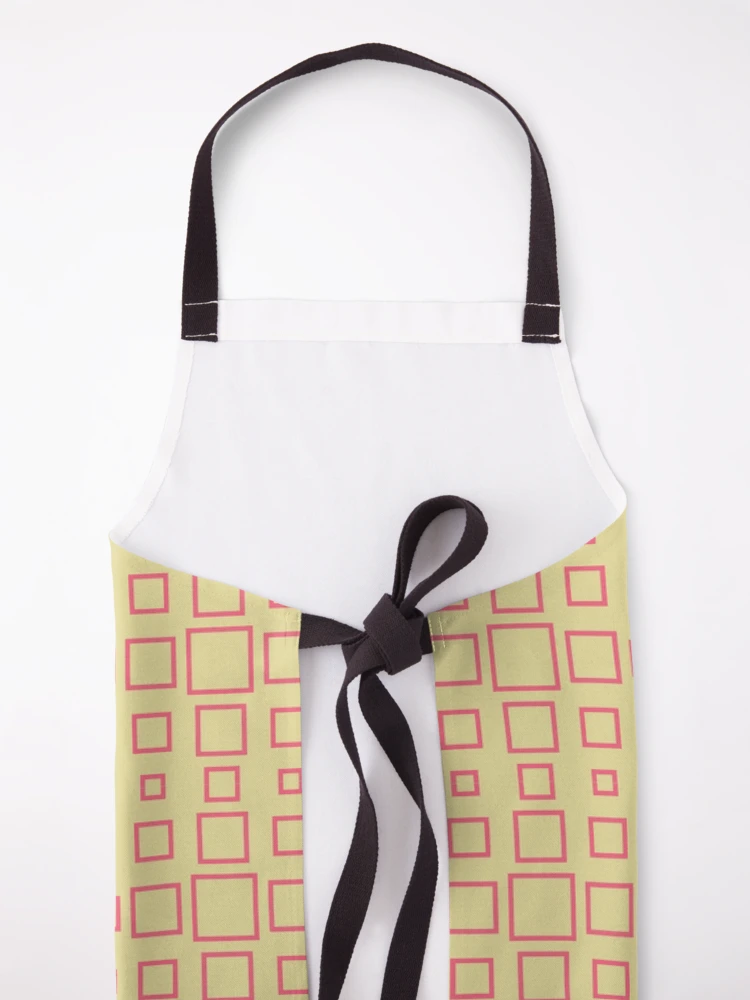 Thumbnail 5 of 6, Apron, Square patterns designed and sold by Patternsonly.