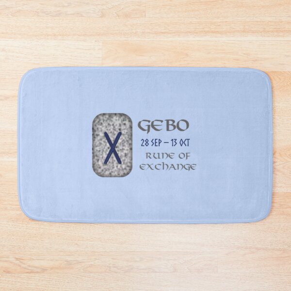 Item preview, Gebo Rune of Exchange designed and sold by Prints4Pagans.