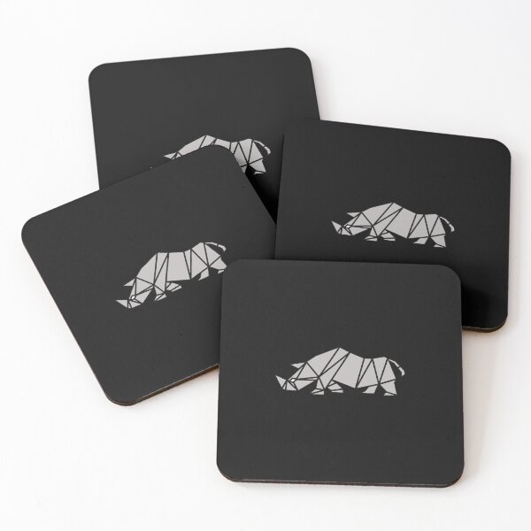 Item preview, geometric rhino designed and sold by the Zarock Shop.