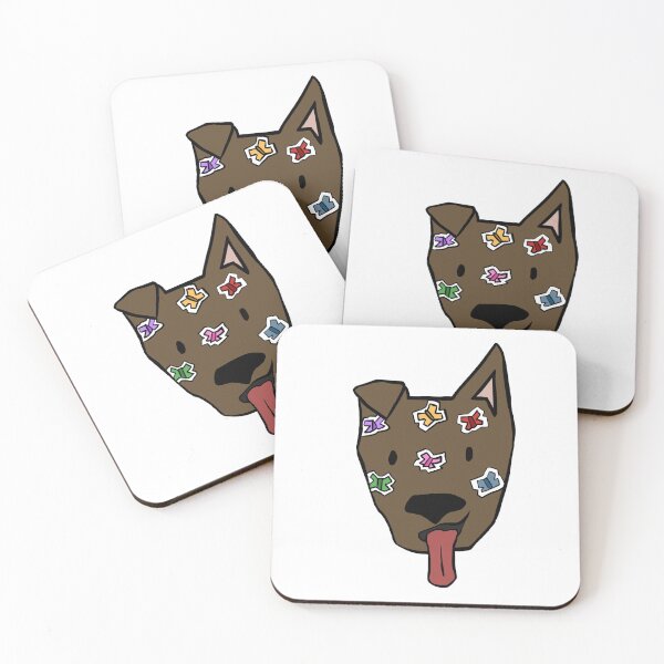 Item preview, Dog Covered in Stickers designed and sold by AArts11.