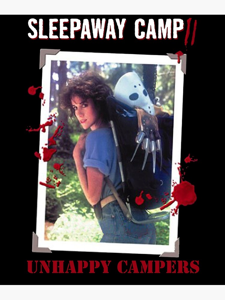 "Sleepaway Camp II Unhappy Campers Theatrical Poster（1988) ☆VHSGasm