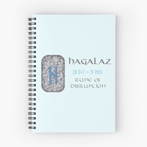 Item preview, Hagalaz Rune of Disruption designed and sold by Prints4Pagans.