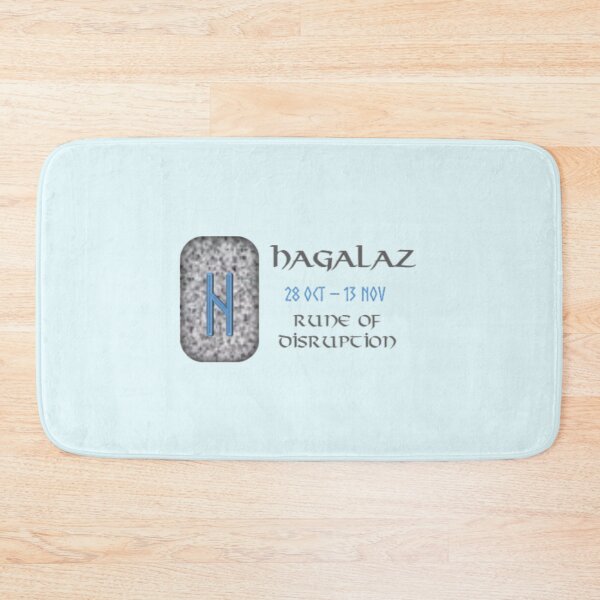 Item preview, Hagalaz Rune of Disruption designed and sold by Prints4Pagans.