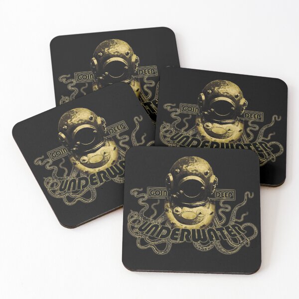 Item preview, Goin Deep Underwater. Cool old school Diver design designed and sold by LaBellCreative.