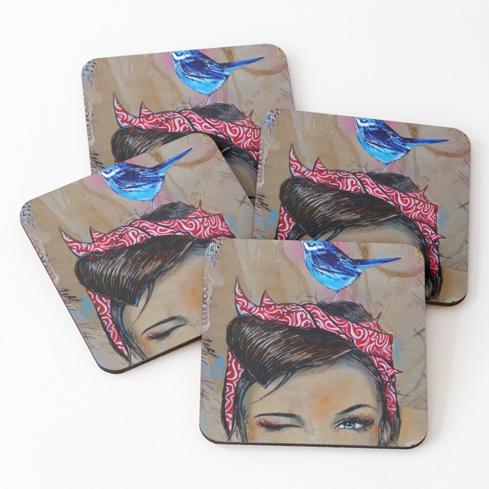 Item preview, Coasters (Set of 4) designed and sold by LouiJover.